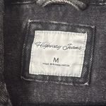 Highway Jeans  Charcoal Denim Jacket distressed size, medium Photo 1