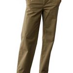 American Eagle AE Short Stretch Mid-Rise Stovepipe Khaki Pant Green NWT Size 2S Photo 0