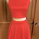 Club Monaco Sexy Women’s  Orange Cutout Tika Dress. Size Small Photo 0