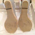 Marina Yachting women's size 41 EU leather wedge heels boating nautical sandals White Photo 4