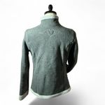 Disneyland Resort Gray Fleece Jacket Full Zip Embroidered Medium Photo 1