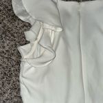 TCEC  White Frilly Mid Dress Photo 6