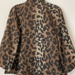Betsey Johnson Betsy Johnson Leopard Printed Wool Blend Coat Size: Petite Small Photo 8