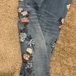 Driftwood  Jackie‎ Floral embroidered high rise skinny straight 26 Photo 10