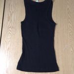 Hooters Bin 6 Womens Owl Logo Ribbed Tank Stretchy Daytona Beach Florida Small Photo 3