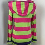 NEW Krimpson Klover Bright Striped Button Down Cardigan Photo 4