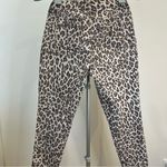 Nine West Brown Leopard Print Jeans Photo 6
