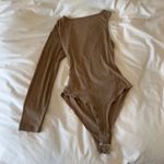 LNA | Revolve | Bazon Rib Bodysuit in Mushroom Photo 10