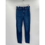 Madewell Curvy High Rise Denim Skinny Jeans in Sussex Blue Wash Size 26 Photo 38