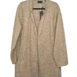 NWT Vera Moda Women’s Plus Size Brushed Katrine Coat Beige Size 18 Photo 2