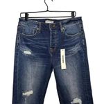 Vigoss NWT  Women’s Frankie Slim Straight Dark Wash Denim Jeans Size 30 Photo 3