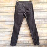 Loft Pants Women’s Size 26/2 Gray Black Modern Skinny Corduroy Photo 1