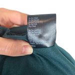 BHLDN Lennox Halter Open-Back Side-Slit Stretch Crepe Gown in Dark Emerald Photo 12