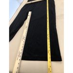 Chico’s Travelers 2P Black Sleeveless Wide Leg Jumpsuit Drape Neck Rhinestone Photo 10