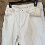 Reclaimed vintage ivory white boot cut jeans size 30 Photo 1