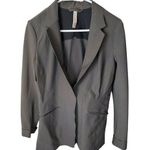 Athleta Women's Green Fitted Blazer Jacket Size 6 Travel Lightweight Photo 0