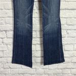 7 For All Mankind Women's Jeans 'A' Pocket Bootcut Flare Low Rise Size 27 Y2K Photo 2