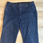Chico's Fabulously Slimming Large Ankle Jeans Dark Wash Size 2 Women Photo 3
