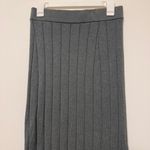 Peruvian Connection  100% Pima Cotton Maxi Skirt Size Medium Ribbed Knit Photo 2