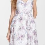 Maeve Anthropologie by: Peony Floral Organza Garden Dress in White Size: 2 (XS) Photo 8