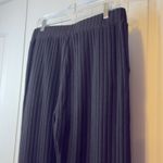 SheIn Black Ribbed Knit 2pc Set V Neck Top Wide Leg Pants Cozy Workwear 2X Photo 7