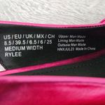 Kenneth Cole Reaction Rylee Hot Pink Metallic Slingback Platform Sandals Size 8. Photo 3