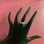 Antique Fine Solid Silver Floral Ring Adjustable Photo 0