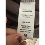 Juicy Couture  Sport Jacquard Textured Crop Pullover M Plum Purple Funnel Neck Photo 5