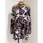 Free People  Drift Away Cold Shoulder Mini Dress / Tunic Top  Size S Photo 2