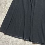 Laura Scott 24W long black flare skirt  plus woman side zip - A line fit flare Photo 1