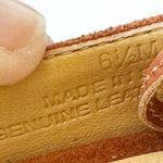 Talbots  Hillary Brown Suede Ankle Lace Up PeepToe‎ Pumps Women's Size 6.5 EUC Photo 2