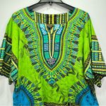 Funky People Bohemian Short Sleeve Tribal Dashiki Shirt Size XL Photo 2