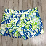 Lilly Pulitzer Callahan Shorts Women's 2 Crystal Coast Print Multicolor Chino Photo 4