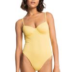 Roxy  one piece swimsuit ribbed cup underwire textured crinkle butter love muse Photo 10