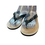 Kelly & Katie Kelly & Katie Black Thong Sandals Size 8M/39 Womens Casual Summer Shoes Photo 3