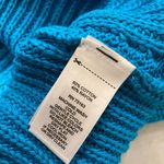 cupio NWT  Size XL Scoop Neck Sleeveless Cotton Teal Blue Knit Vest Top Cotton Photo 10