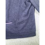 Mercer & Madison Cardigan Women Medium Italian Merino Wool Open Front Sweater‎ Blue Photo 4