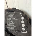 BLANKNYC The Madison Crop Rosebud Embroidered Floral Denim Jeans Black Size 31 Photo 7