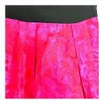 THEIA Wilson color block black pink jacquard special occasion dress size 0 Photo 5