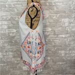 CARAMELA  Aztec Embroidered Tassel Tank Top Photo 2