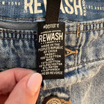 REWASH  Denim Button-Front Skirt Photo 3