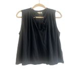 Nation Ltd ✨Nation Los Angeles Via Tie-Front Black Sz Small Tank✨ Photo 4
