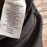 Leith  Jumpsuit Women’s Size Small Black Sleeveless Wide Leg Cropped V-Neck Photo 3