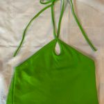 ZARA Women's Green Crop-top Photo 0