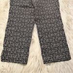Hilary Radley  Pull On Capri Pant Black White Geometric Photo 11