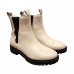 Toms NWOT Women’s  Dakota Cream Ankle Boots size 9.5 Photo 1