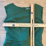 Boden Jessica Ponte Dress Tie Front Jersey Knit Cotton Blend Size 8P Petite Green Photo 3