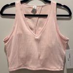 Yogalicious  Pink Tank Top Open Back M Photo 0