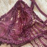 EXPRESS NWT one eleven maroon lace bralette Photo 3