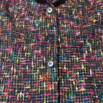 Jones New York  TWEED MULTICOLOR BLAZER JACKET SIZE 14P WOOL ACRYLIC BLEND EUC Photo 1